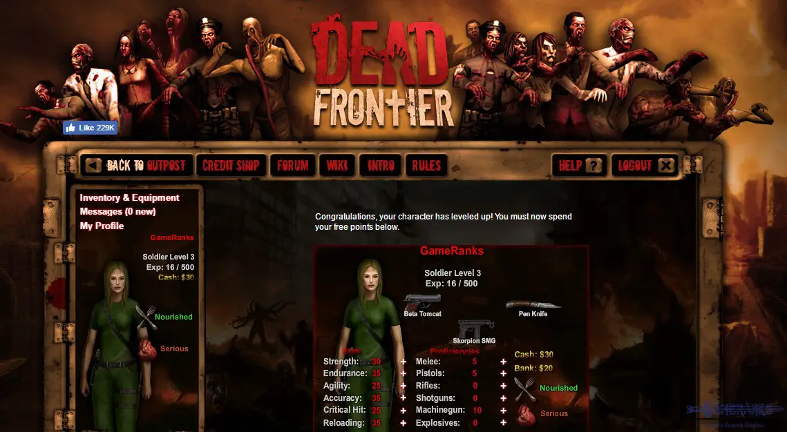 Dead Frontier Online I Love IT