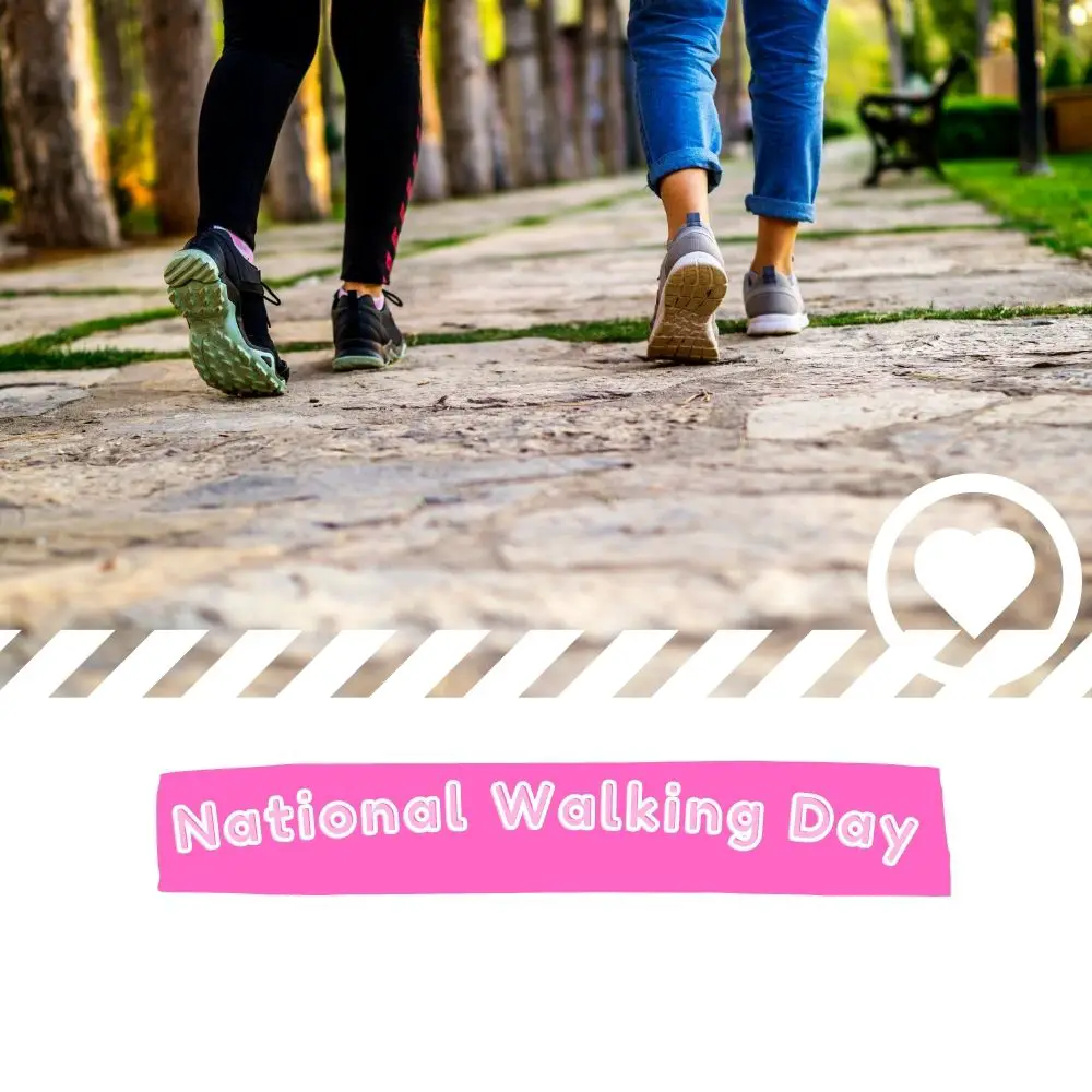 National Walking Day (2023) I Love IT