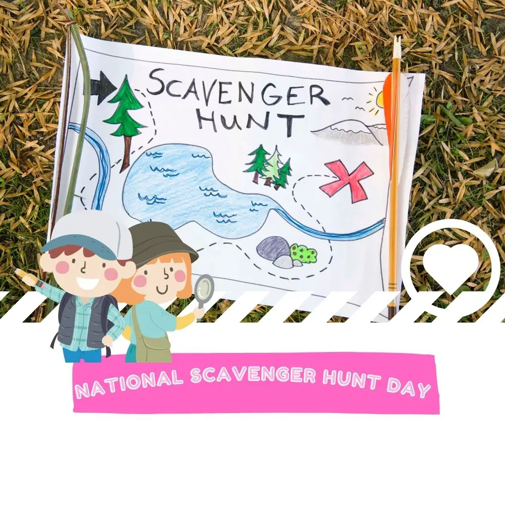 National Scavenger Hunt Day (2023) I Love IT